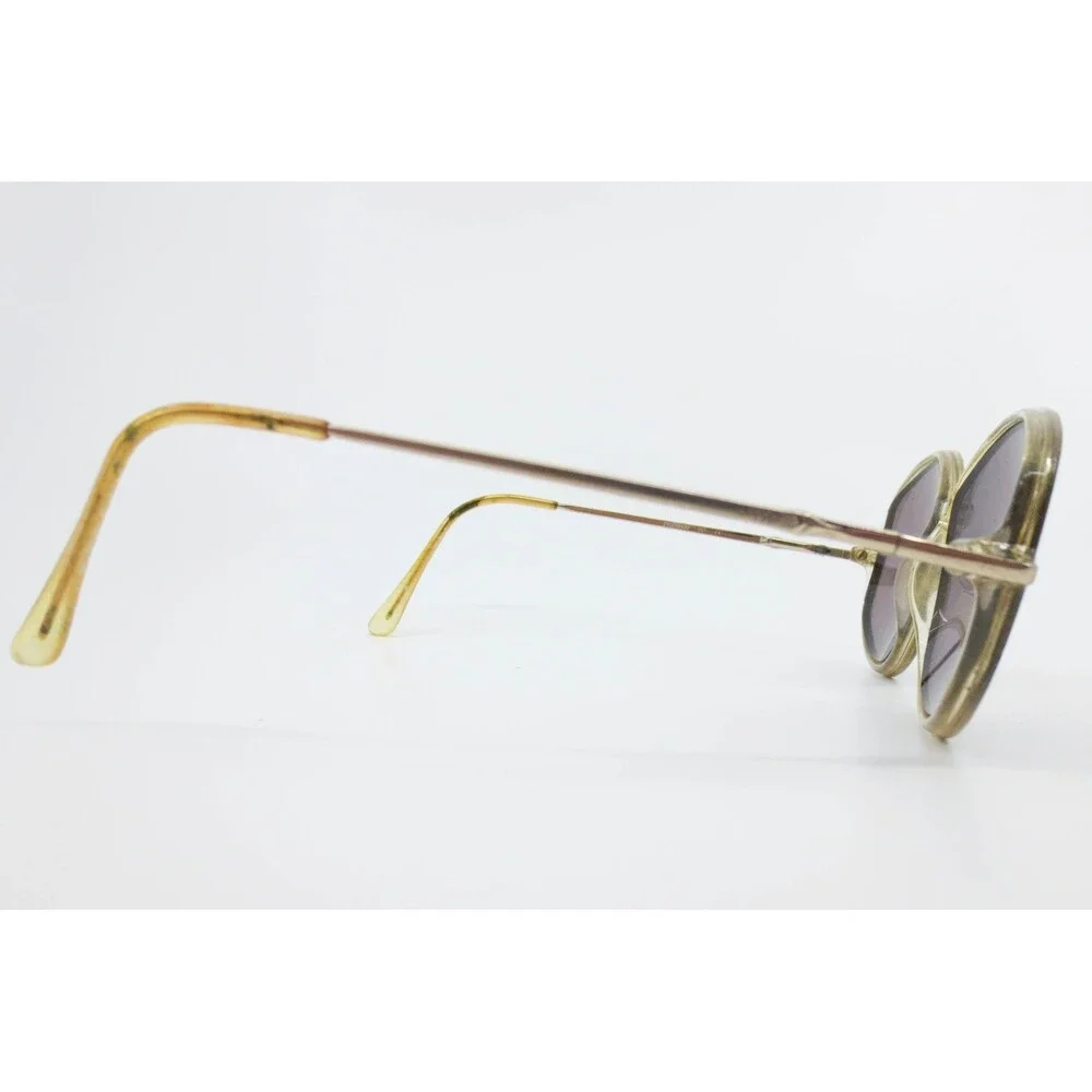 Gloria Vanderbilt 751 Gold Oval Eyeglass Frames Vintage Women 53-16-135 097